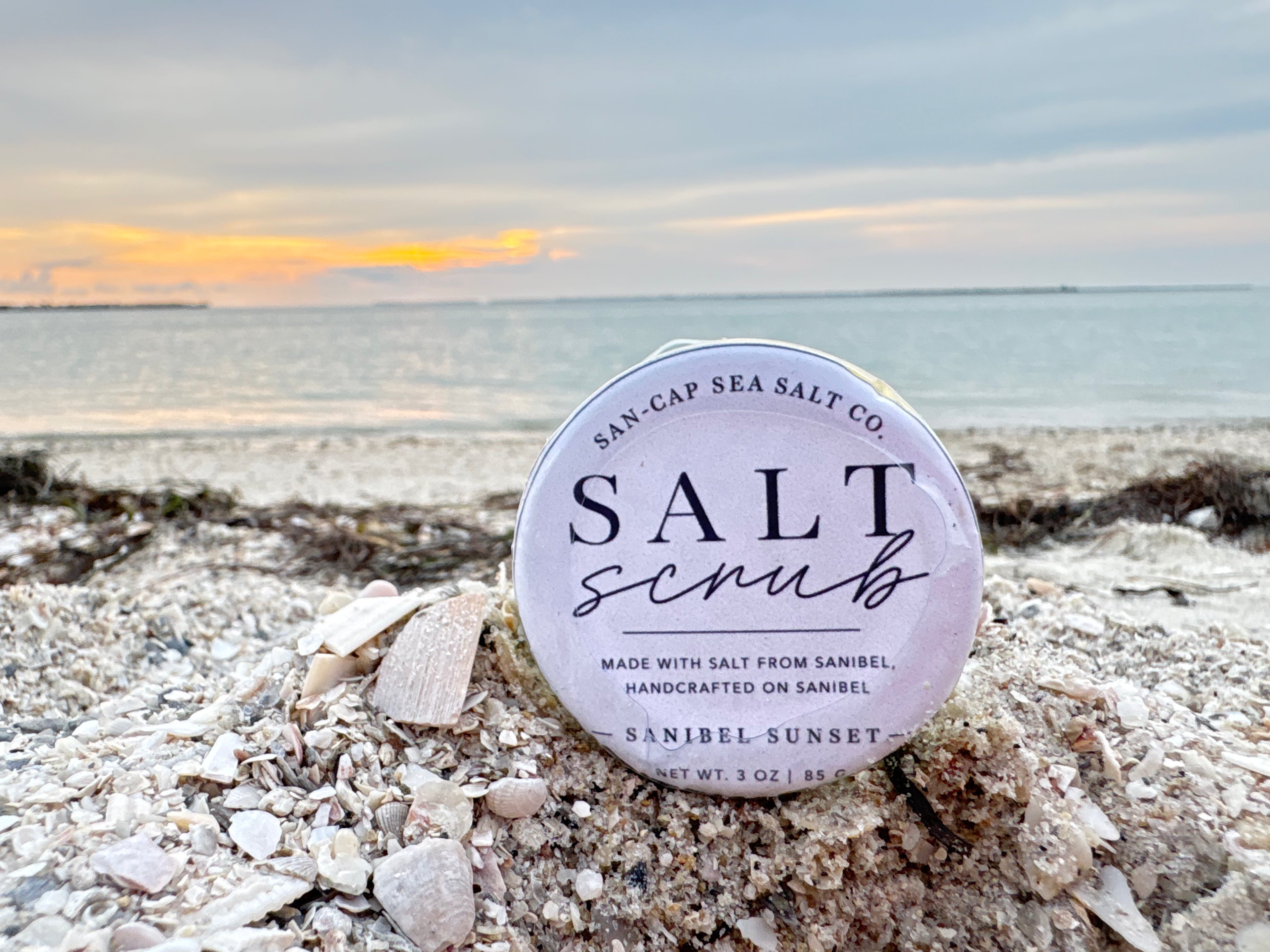 Luxury Island Sea Salt Scrubs