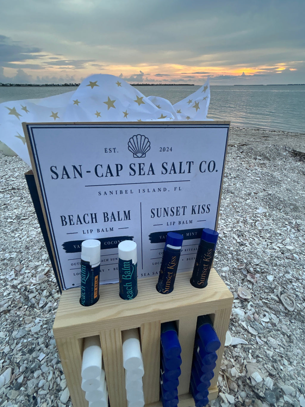San-Cap Sea Salt Co. handcrafted lip balm