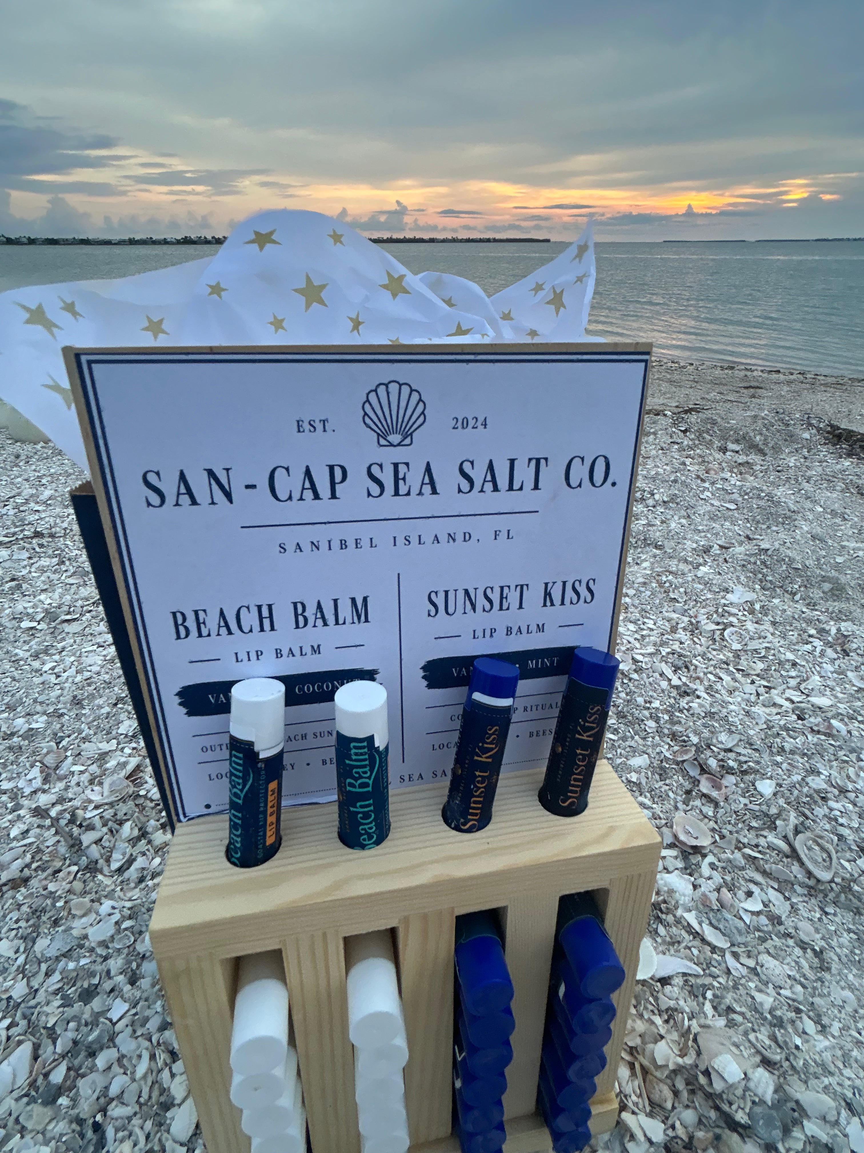 San-Cap Sea Salt Co. handcrafted lip balm