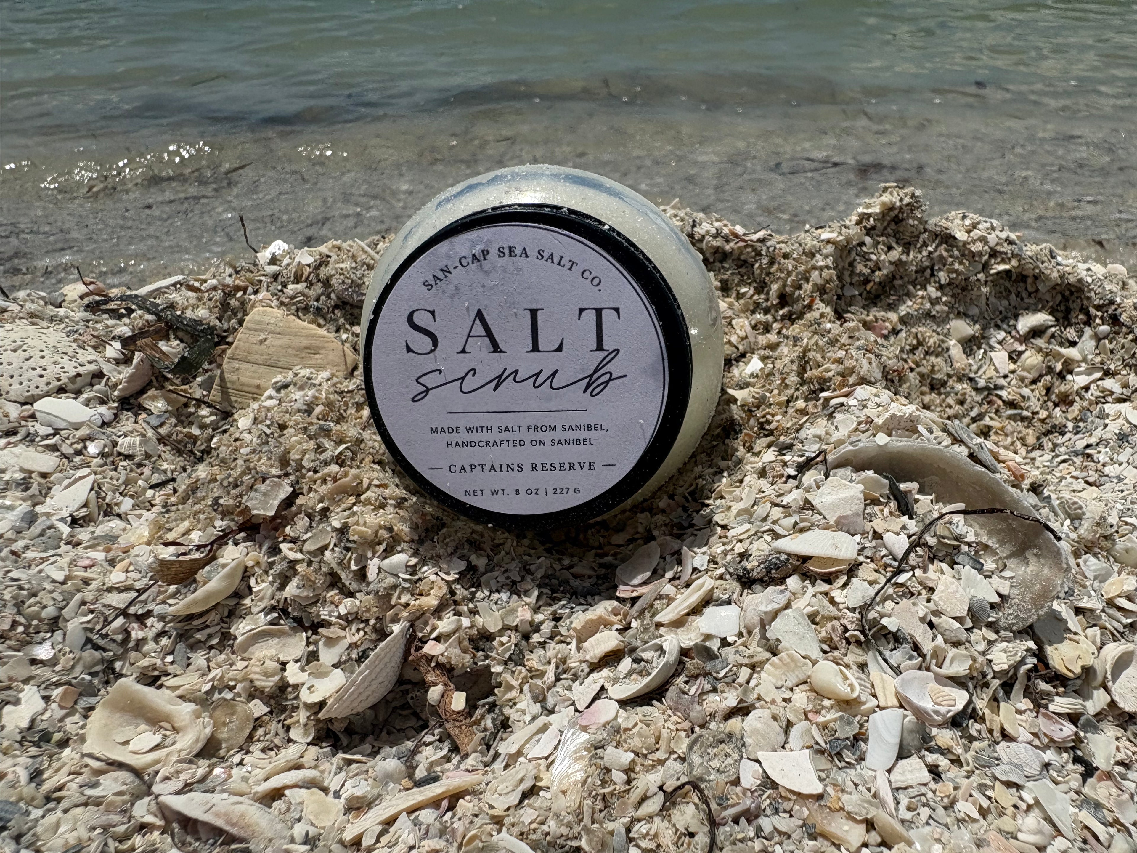 Luxury Island Sea Salt Scrubs